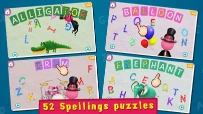 Capturas de tela do Magical Alphabet (Lite)