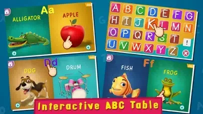 Capturas de tela do Magical Alphabet (Lite)