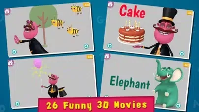 Capturas de tela do Magical Alphabet (Lite)