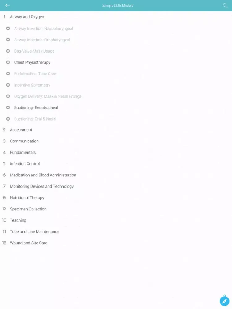 sTrack Nursing Skills Log iPad 应用截图