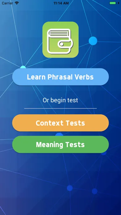 Скриншоты English Phrasal Verbs Handbook