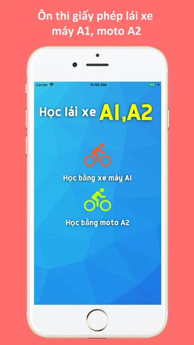 Học lái xe A1, A2应用截图