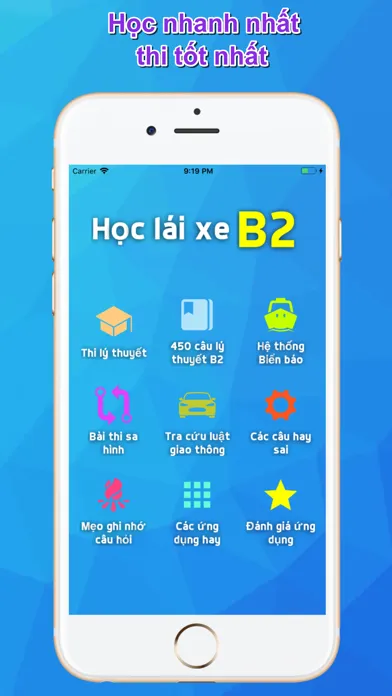 Captures d'écran de Học lái xe B2