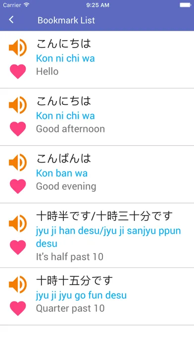 Learn Japanese By Topic Screenshots
