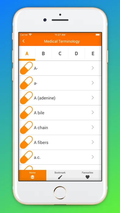 Medical Terminology Handbook سکرین شاٹس