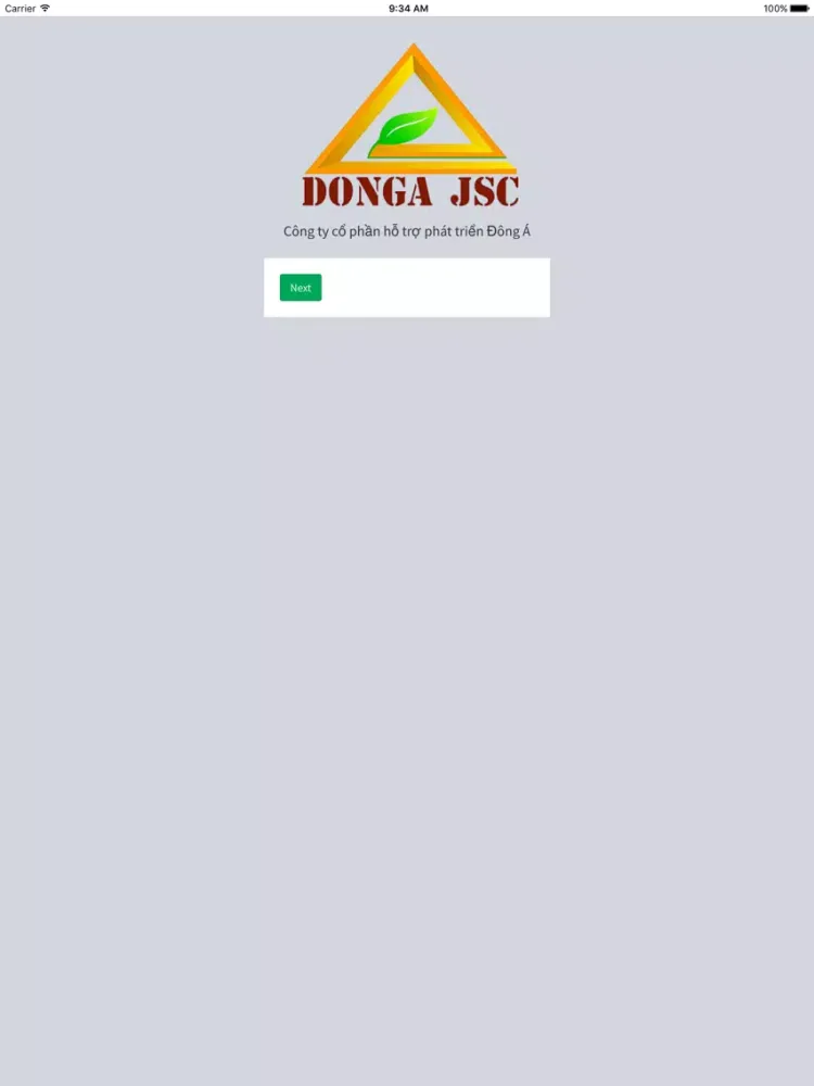 Dong A JSC iPad  Screenshots