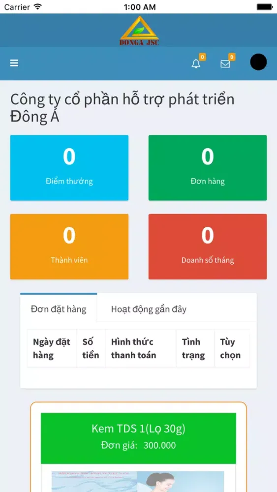 Dong A JSC Screenshots