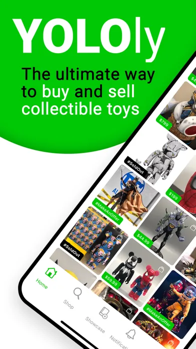 ภาพหน้าจอของ YOLOly: Buy & Sell Collectible