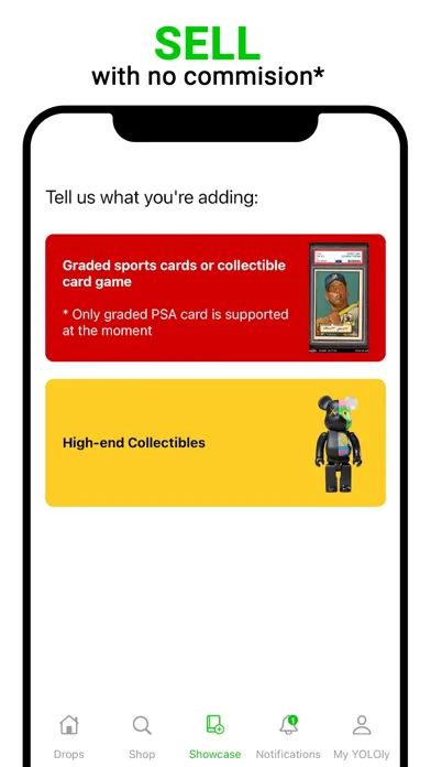 ภาพหน้าจอของ YOLOly: Buy & Sell Collectible