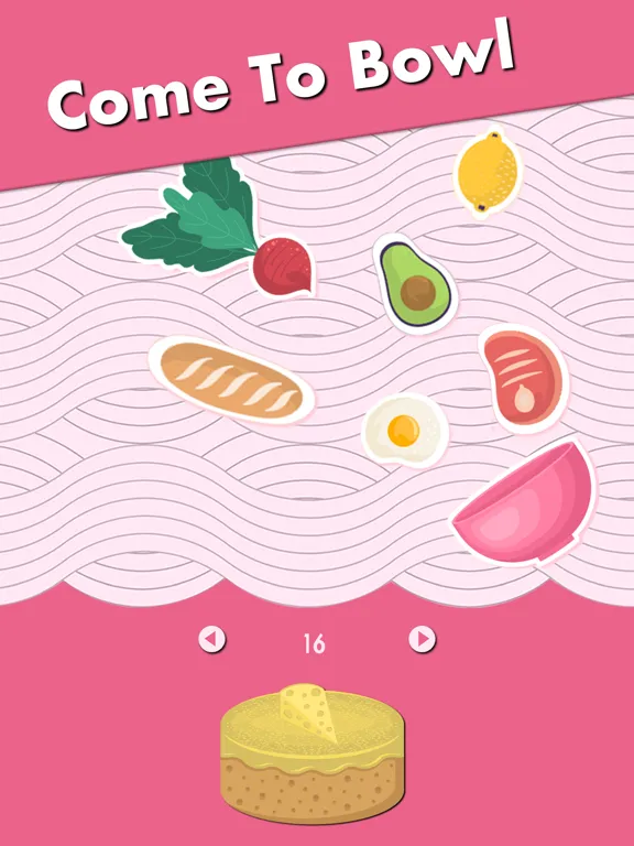 Food Drop Master iPad  Screenshots