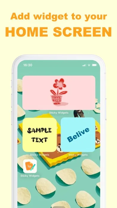 Sticky Widget- Memo & Note Screenshots