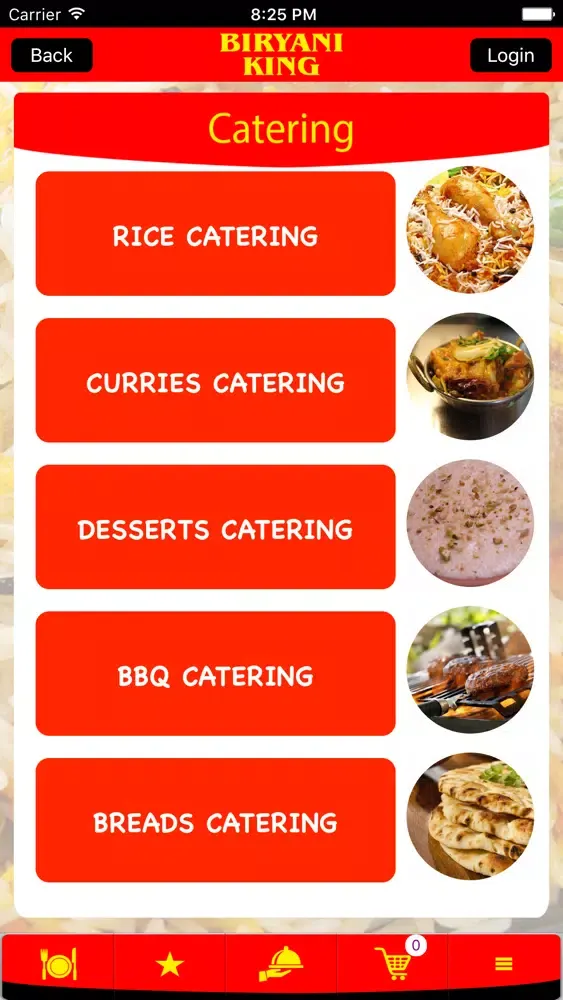 Ảnh chụp màn hình của Biryani King