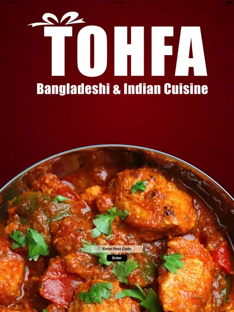 Tohfa Cuisine iPad  سکرین شاٹس