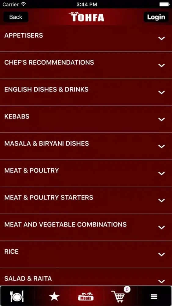 Tohfa Cuisine سکرین شاٹس