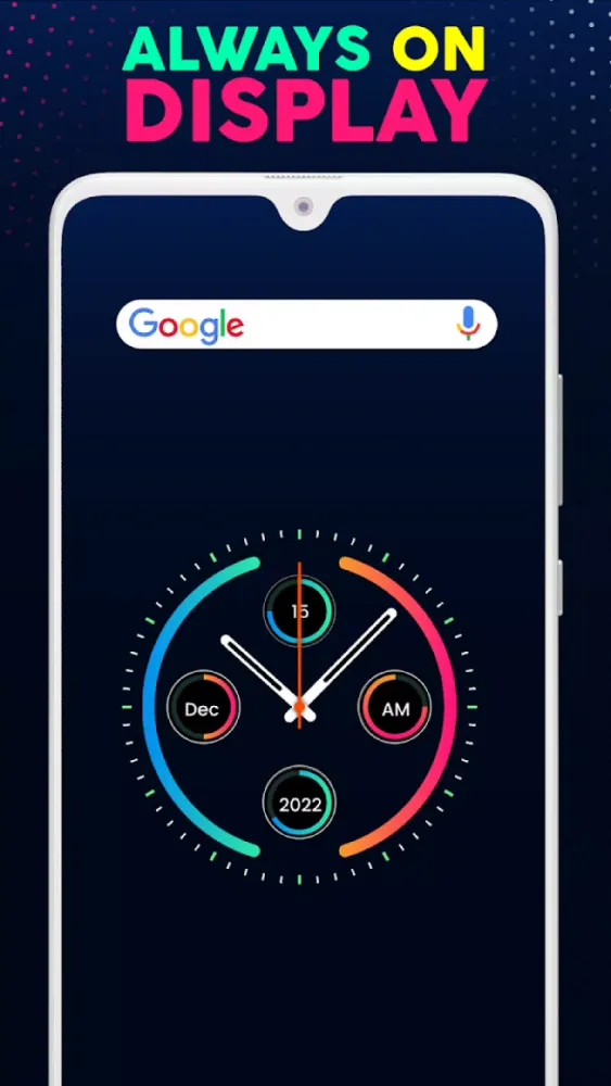 Nightstand Clock - Always ON سکرین شاٹس