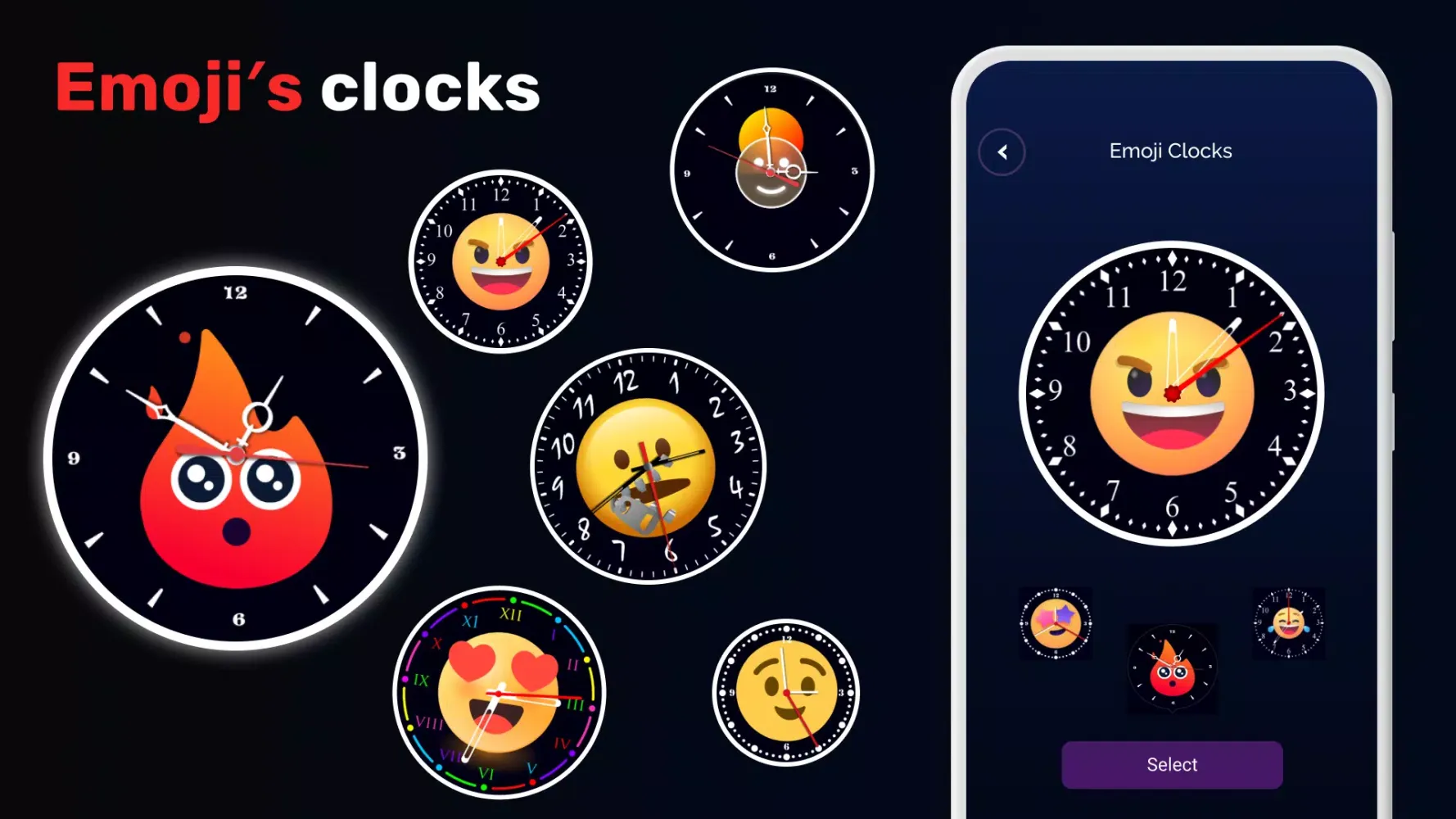 Nightstand Clock - Always ON سکرین شاٹس