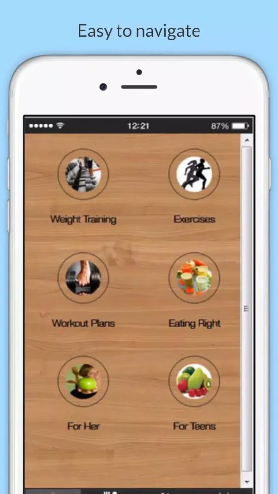Capturas de pantalla de Natural Bodybuilding