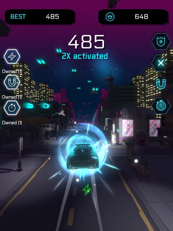 Zrzuty ekranu Moonlight Drive iPad 