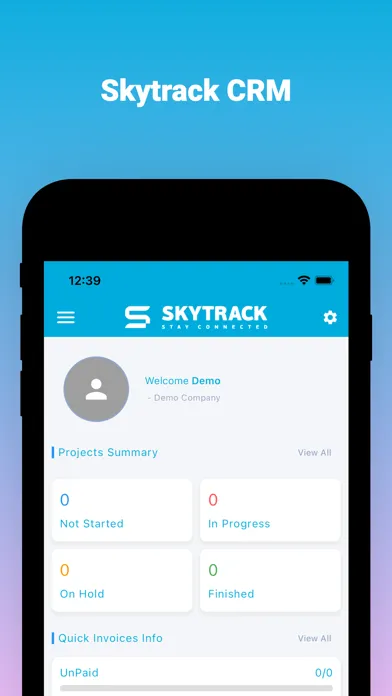 Skytrack CRM স্ক্রিনশট