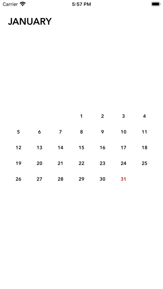 Now - A minimal calendar Ekran Görüntüleri