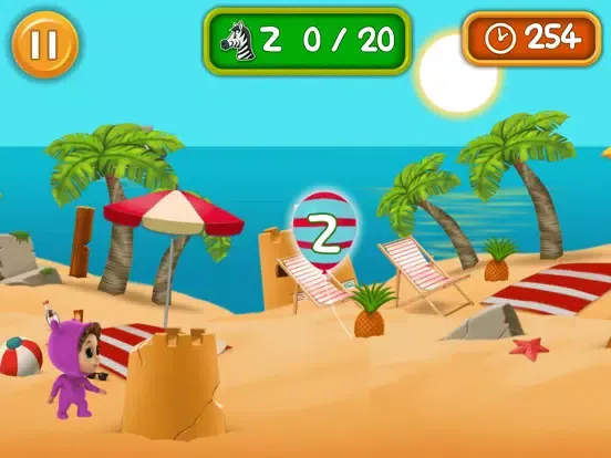 ภาพหน้าจอของ Baby Joy Joy ABC game for kids iPad 