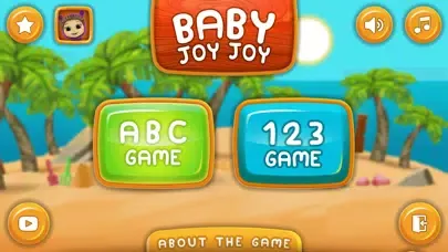 ภาพหน้าจอของ Baby Joy Joy ABC game for kids
