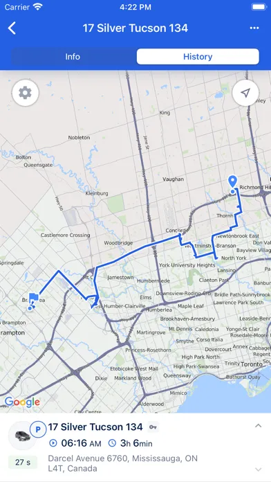 SkyVision GPS Screenshots