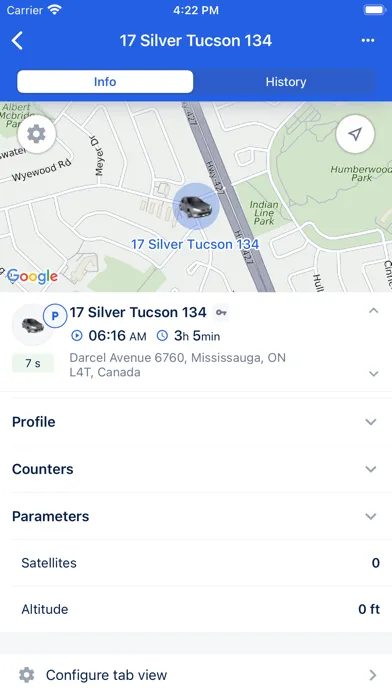 SkyVision GPS Screenshots