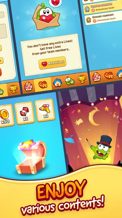 Screenshot di Cut the Rope: BLAST