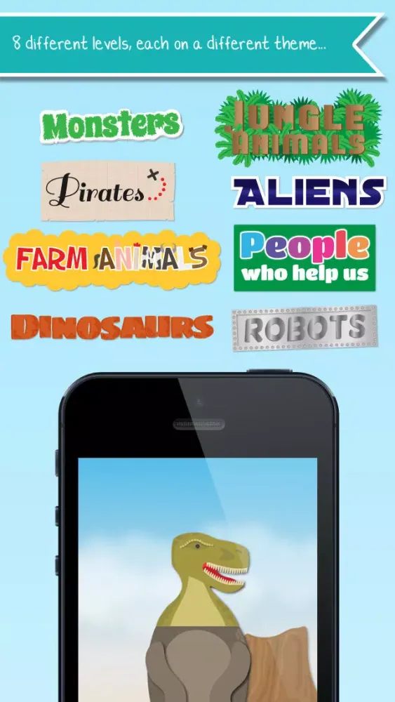 Zrzuty ekranu Preschool Swipebook