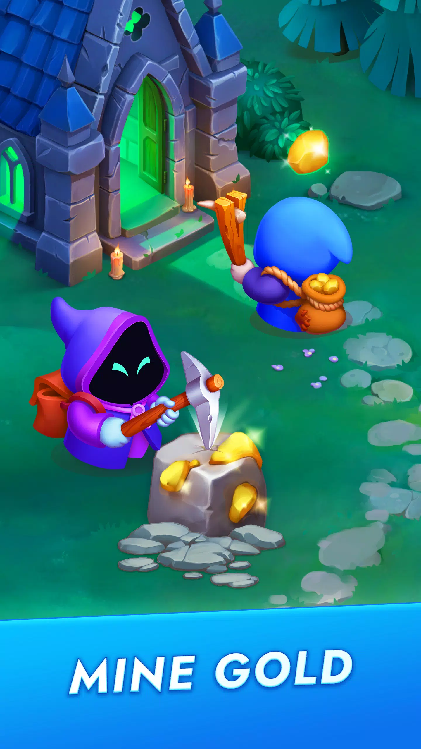Evil Gold Miner: idle tycoon Screenshots
