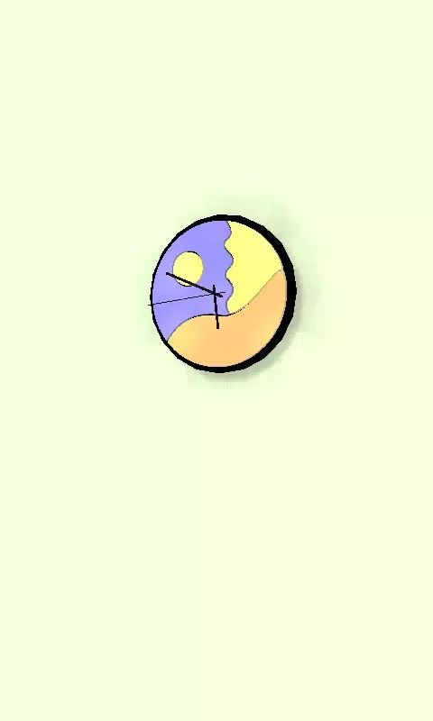 Capturas de tela do Sleepy Clock 3D Live Wallpaper