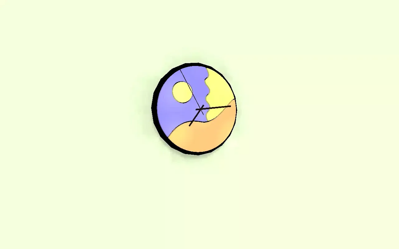 Capturas de tela do Sleepy Clock 3D Live Wallpaper