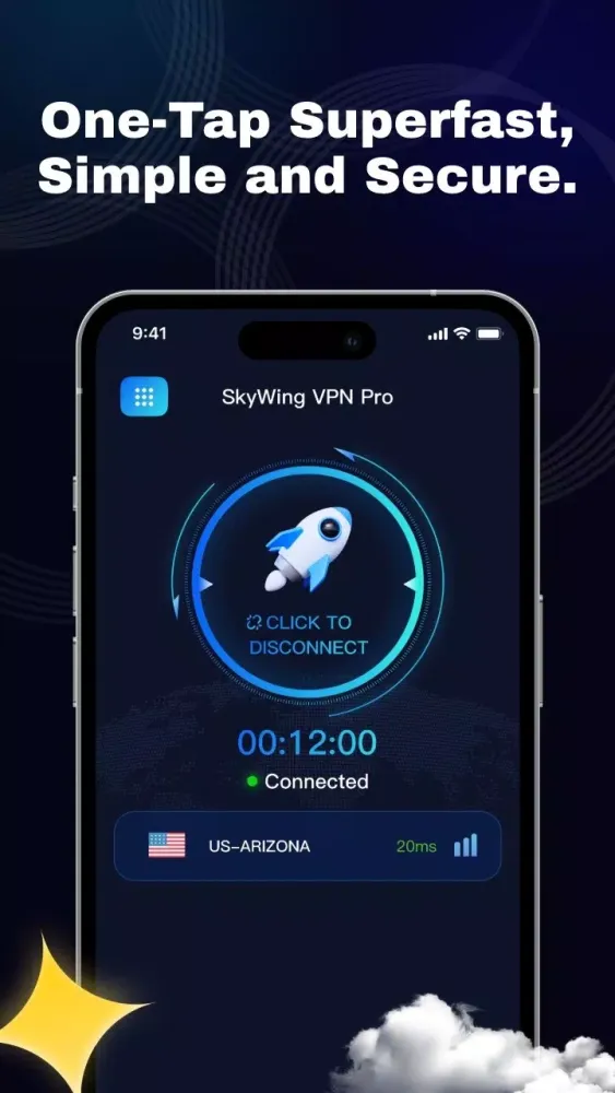 SkyWing VPN Pro 스크린샷