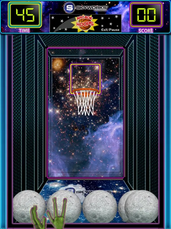 ภาพหน้าจอของ Arcade Hoops Basketball™ HD iPad 