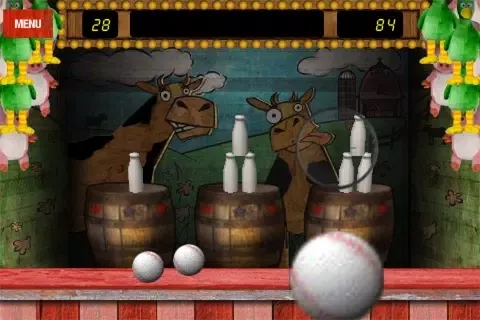Spill Da' Milk™ Free - The Classic Arcade Games of Ball Toss!应用截图