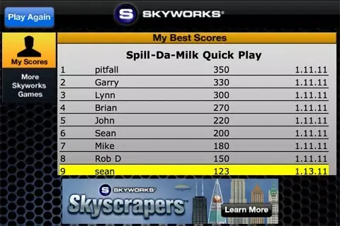 Spill Da' Milk™ Free - The Classic Arcade Games of Ball Toss!应用截图