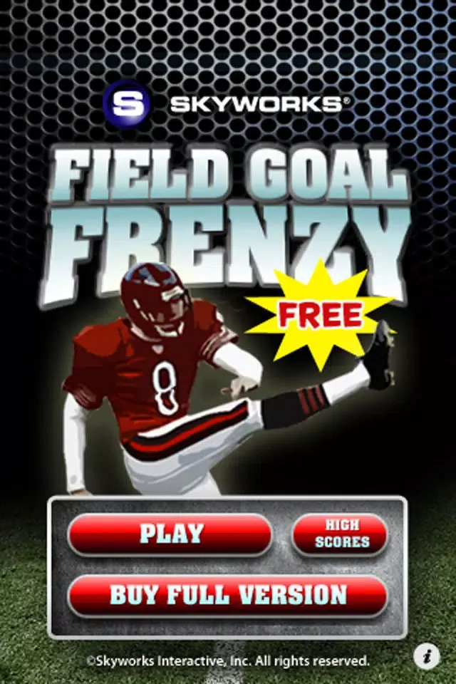 Capturas de tela do Field Goal Frenzy™ Football Free