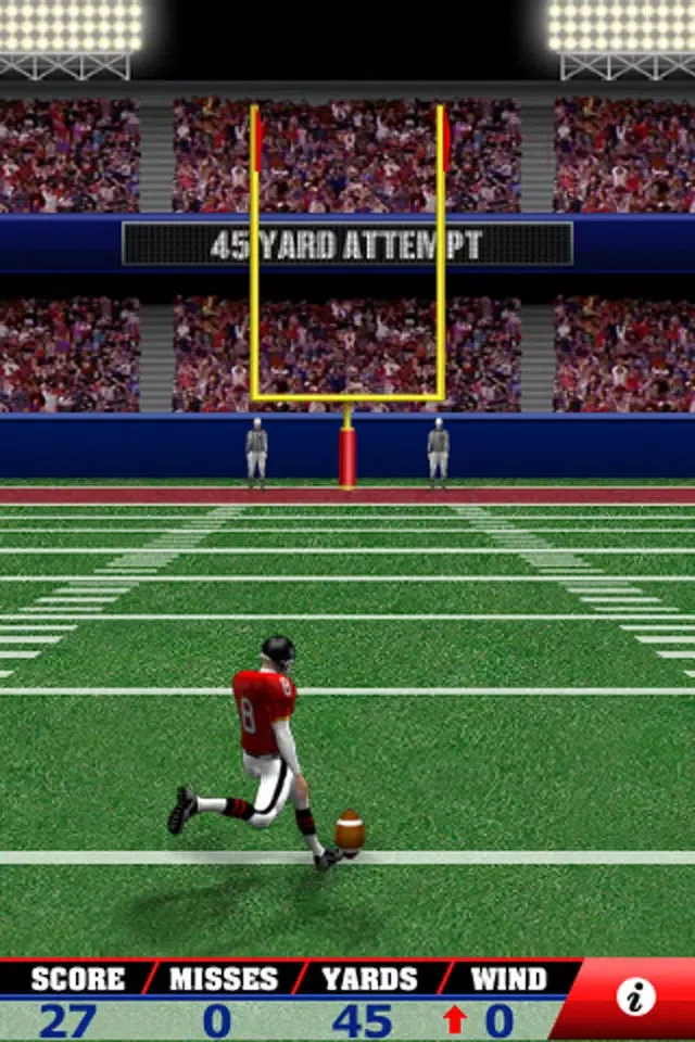 Capturas de tela do Field Goal Frenzy™ Football Free