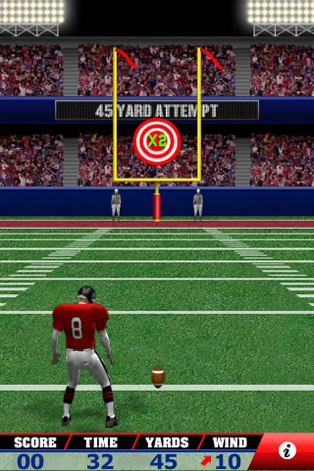 Capturas de tela do Field Goal Frenzy™ Football Free