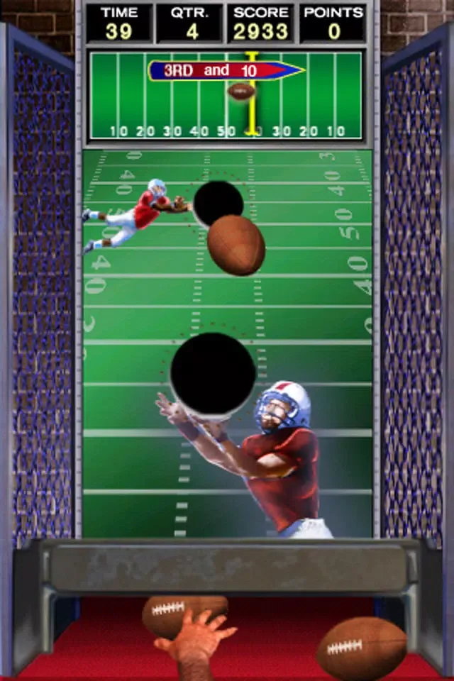 Capturas de pantalla de Arcade QB Pass Attack™ Football Free