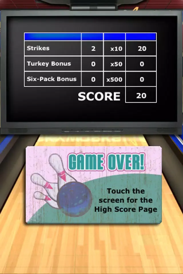 Ten Pin Championship Bowling® Free スクリーンショット