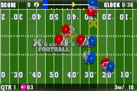 Ảnh chụp màn hình của X's and O's Football® Lite - Call and Run Your Own Football Plays!