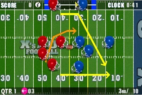 Ảnh chụp màn hình của X's and O's Football® Lite - Call and Run Your Own Football Plays!