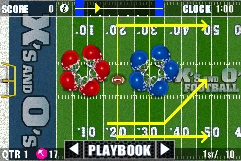 Ảnh chụp màn hình của X's and O's Football® Lite - Call and Run Your Own Football Plays!