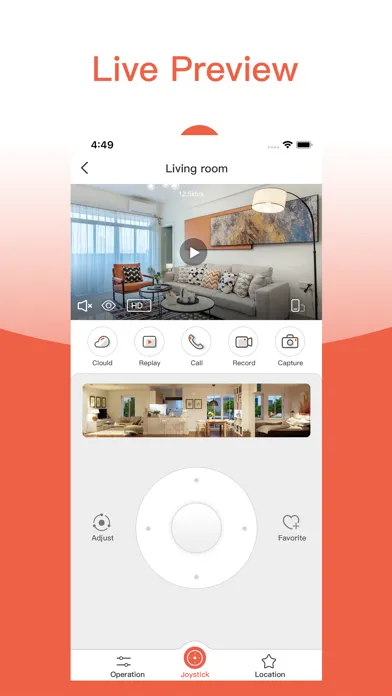 Capturas de pantalla de AI Home Camera