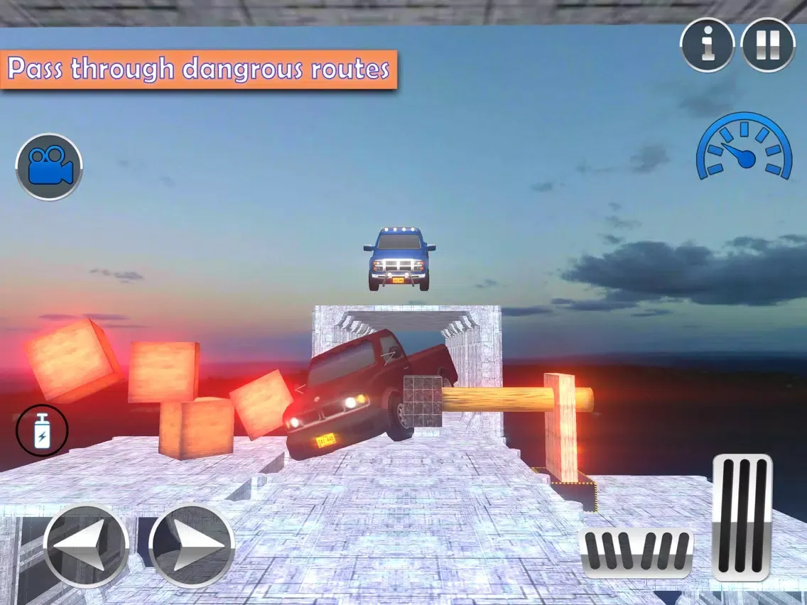 Monster Truck Ramp Stunt iPad  Screenshots