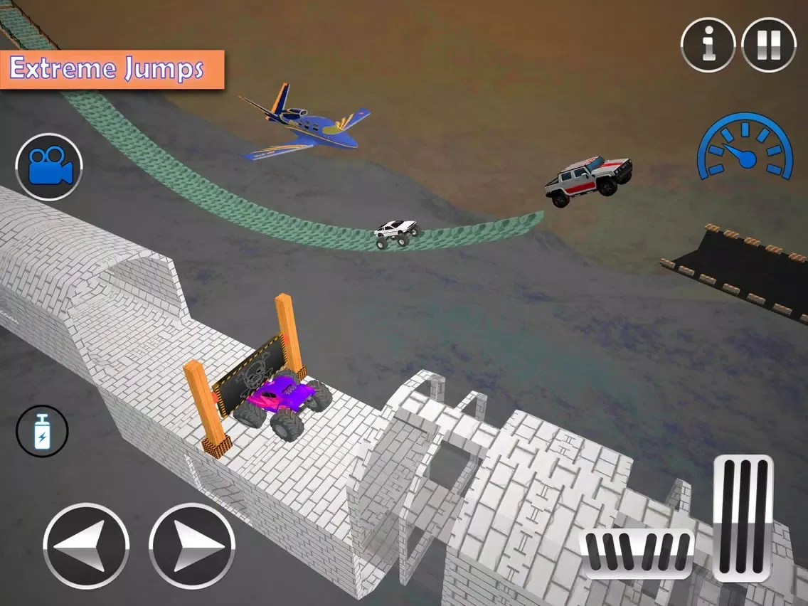 Monster Truck Ramp Stunt iPad  Screenshots