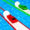 Rainbow Fun Race 3D: Car Games