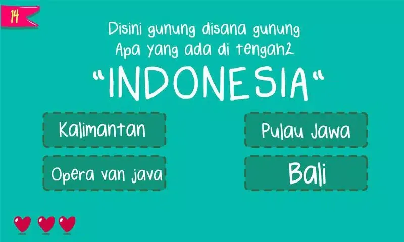 Klompencapir Game Kuis Trivia سکرین شاٹس